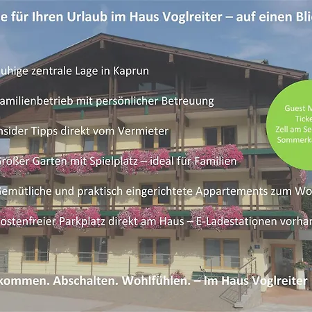 Nr 22 Haus Voglreiter * Kaprun